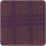 Felt/Boiled Wool  Tartan pattern green
